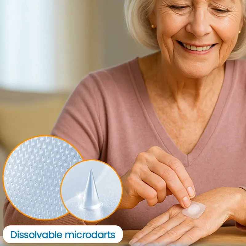 Cavebit Hyaluronic Acid Microneedle Joint Patch