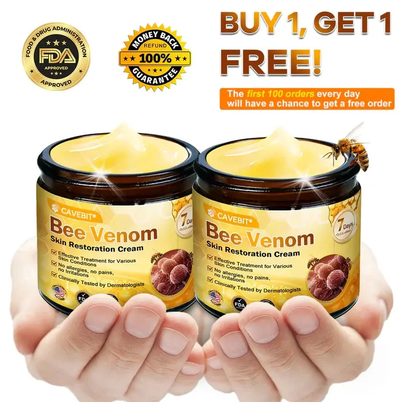 Cavebit® Bee Venom Skin Restoration Cream