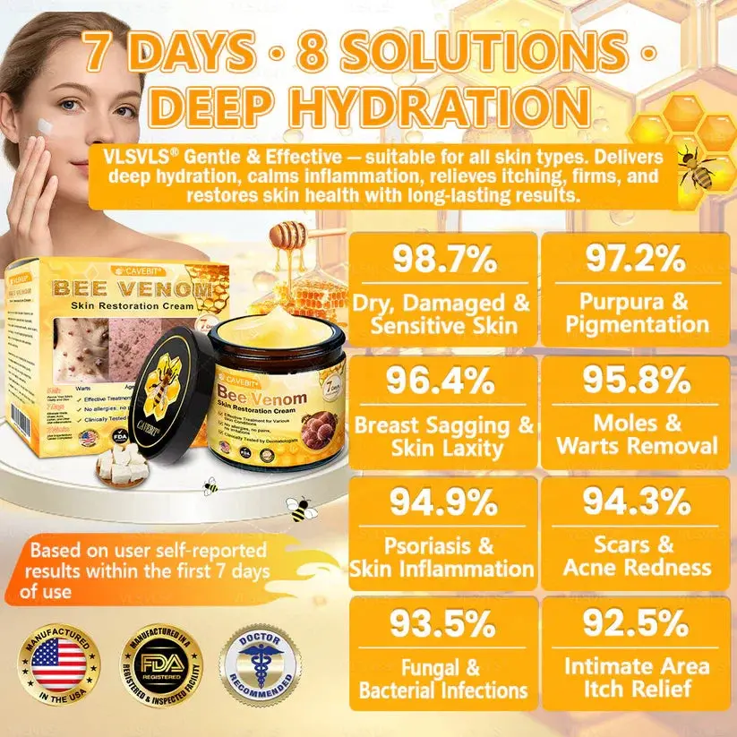 Cavebit® Bee Venom Skin Restoration Cream