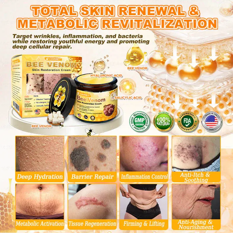Cavebit® Bee Venom Skin Restoration Cream