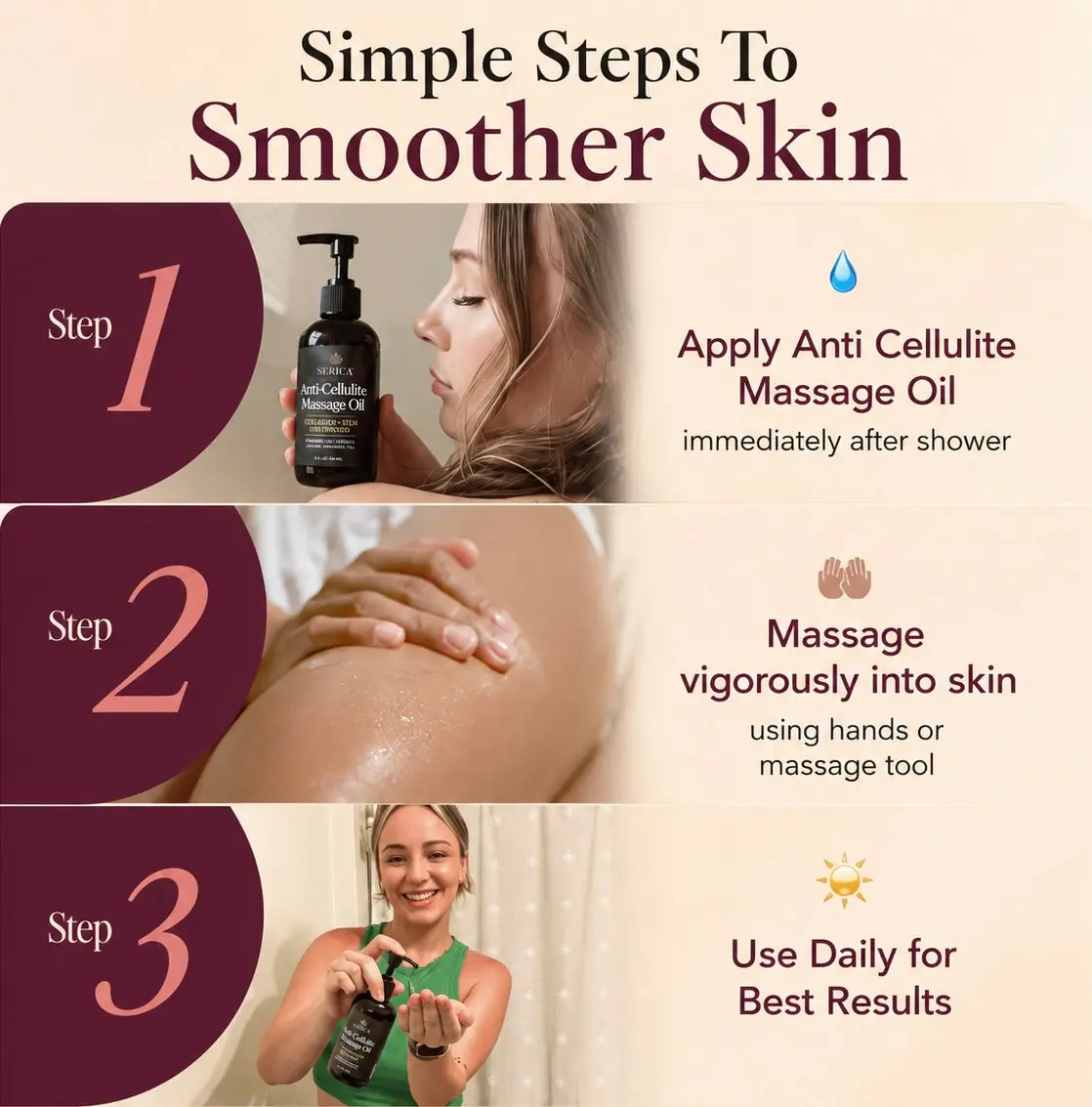 Cavebit Collagen Anti-Cellulite Massage Oil