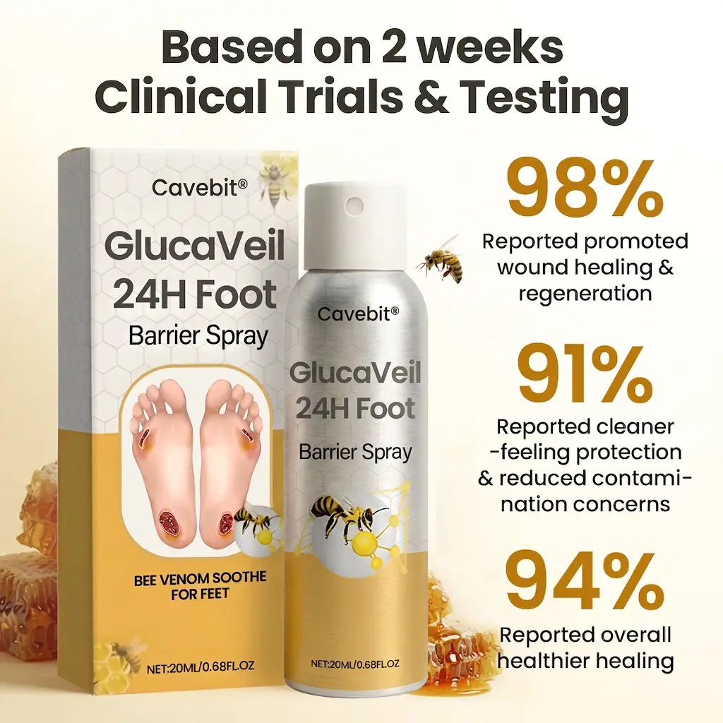 Cavebit® GlucaVeil 24H Foot Barrier Spray