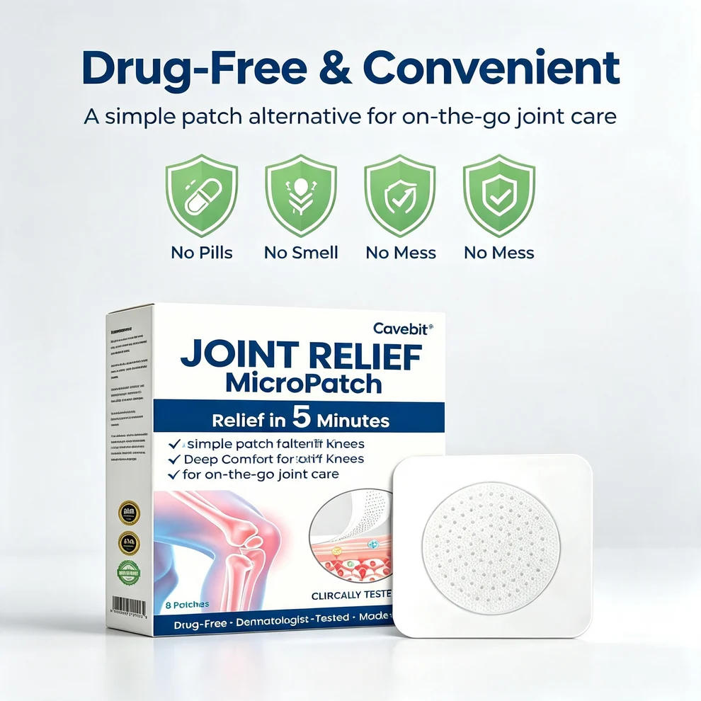 Cavebit Hyaluronic Acid Microneedle Joint Patch