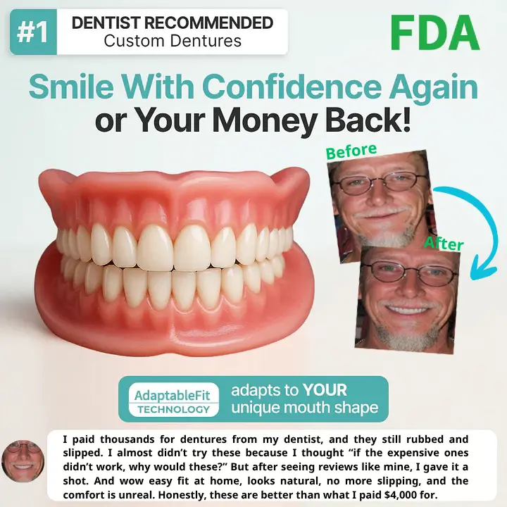 Cavebit™ Medical Full Denture with Strong Suctiond