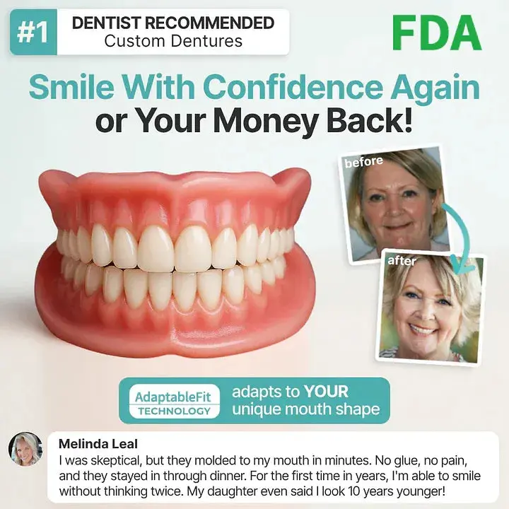 Cavebit™ Medical Full Denture with Strong Suctiond