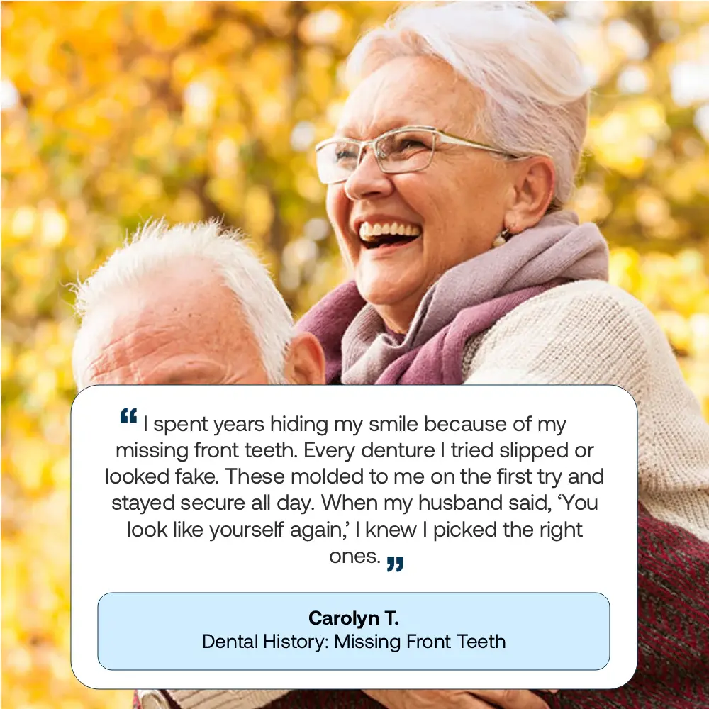 Cavebit™ Medical Full Denture with Strong Suctiond