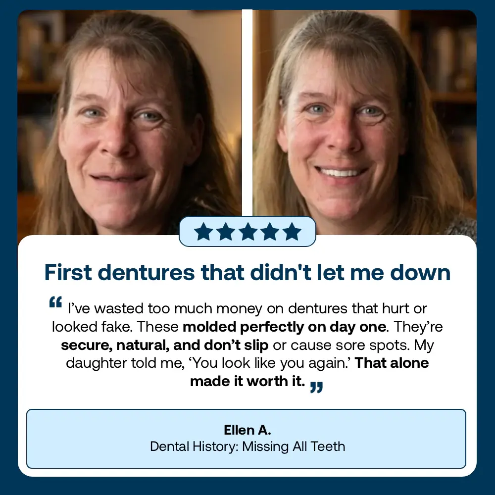 Cavebit™ Medical Full Denture with Strong Suctiond