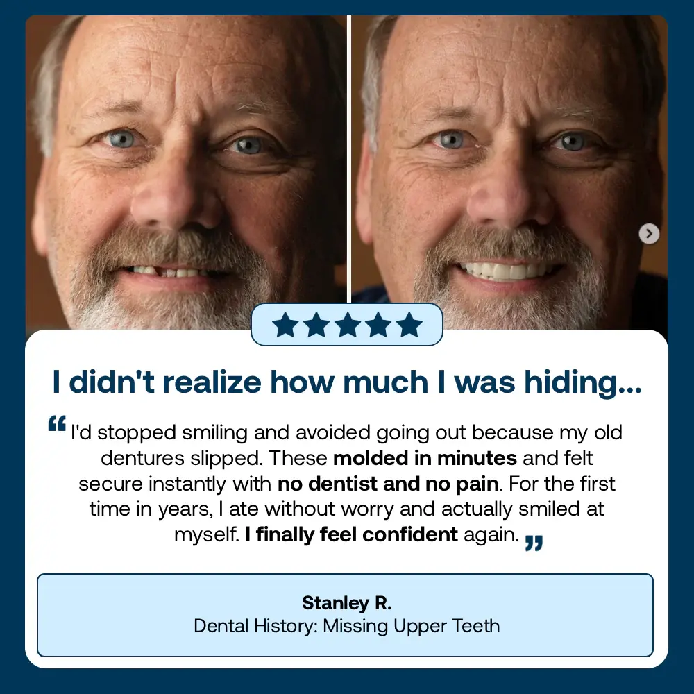 Cavebit™ Medical Full Denture with Strong Suctiond