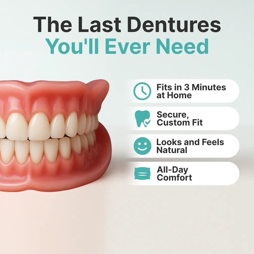 Cavebit™ Medical Full Denture with Strong Suctiond