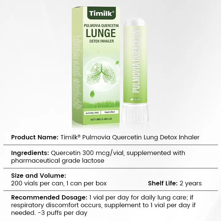 Cavebit® Pulmovia Quercetin Lung Detox Inhaler