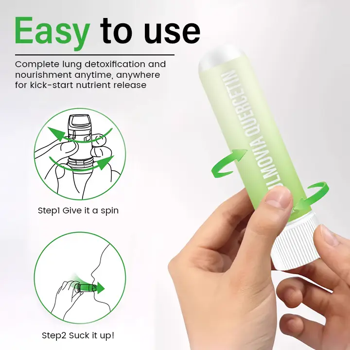 Cavebit® Pulmovia Quercetin Lung Detox Inhaler