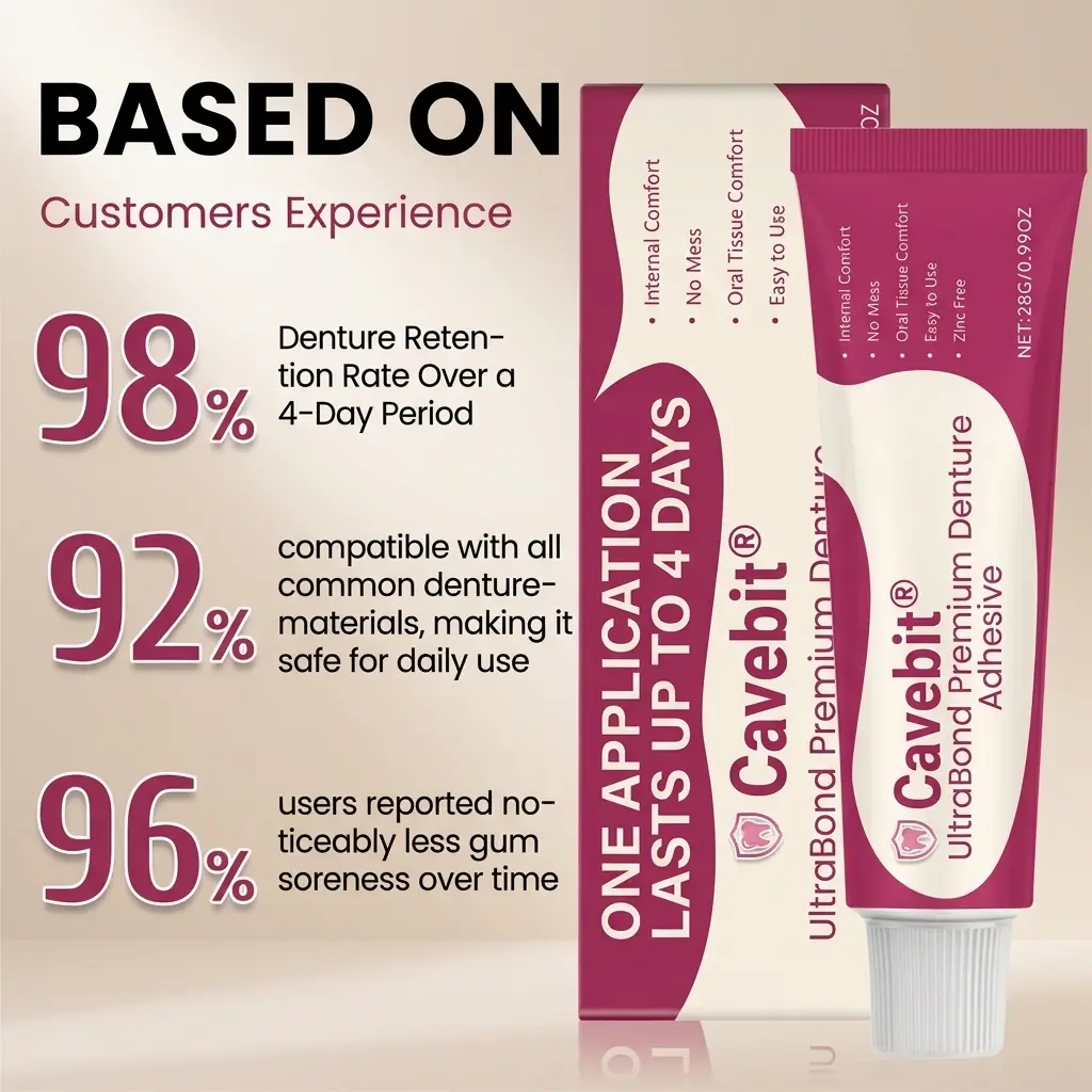 Cavebit® UltraBond Premium Denture Adhesive