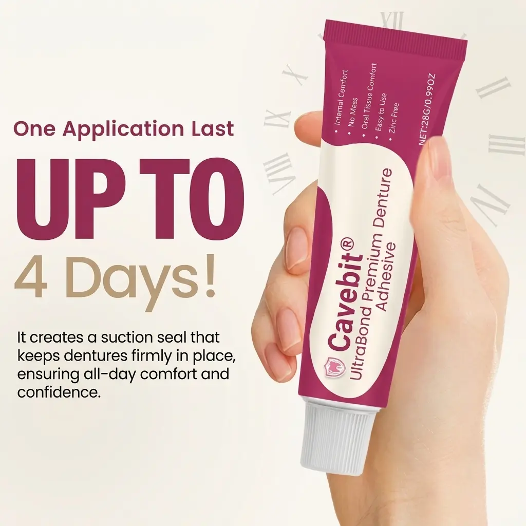 Cavebit® UltraBond Premium Denture Adhesive