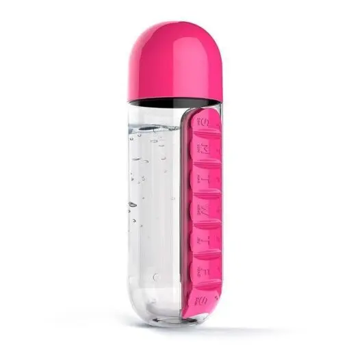 Vitamins Organizer Water Bottle