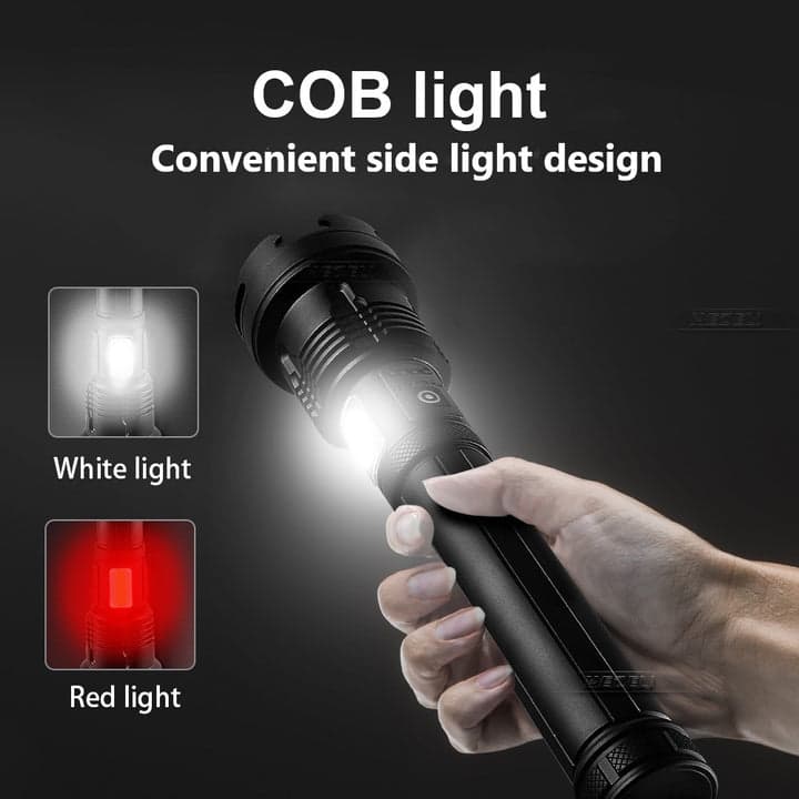 High Lumen Tactical Flashlight - Image 3