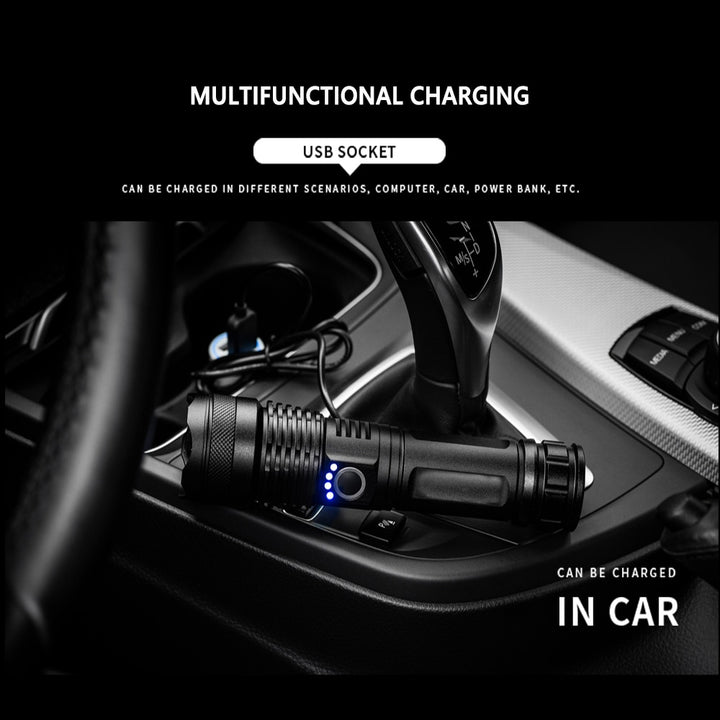 High Lumen Tactical Flashlight - Image 9