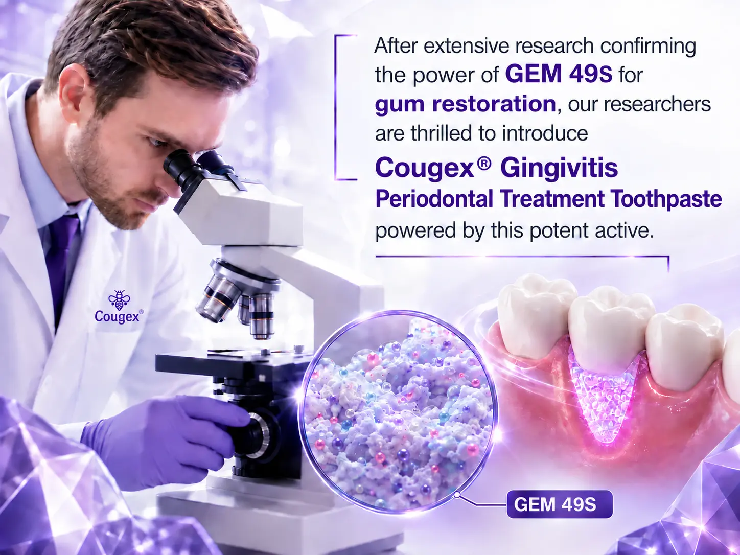 Cougex® Gingivitis Periodontal Treatment Toothpaste - Image 2
