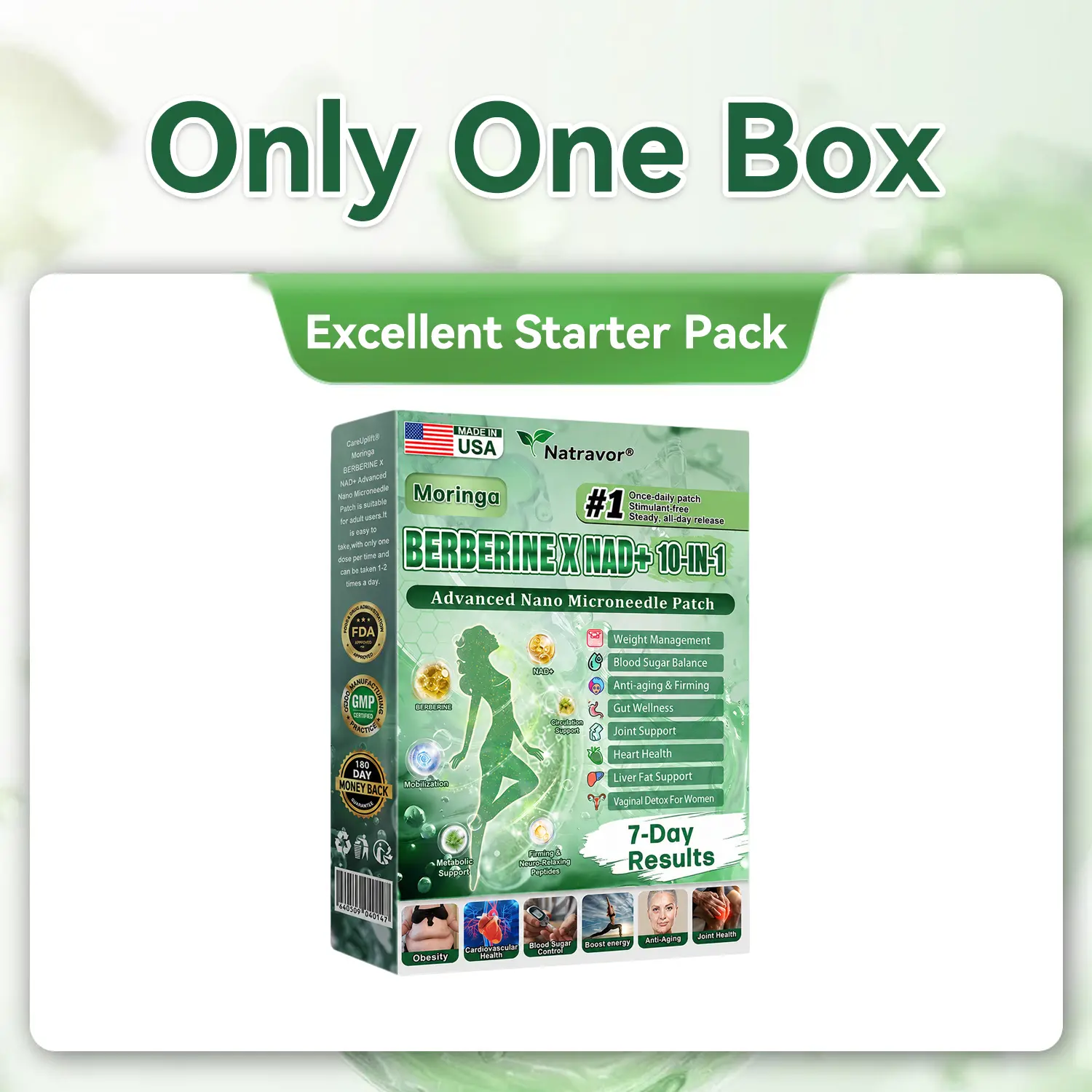 ๐๐๐ญ๐ซ๐๐ฏ๐จ๐ซยฎ Moringa & Berberine 4-in-1 Metabolic Nano Microneedle Patch - Image 11
