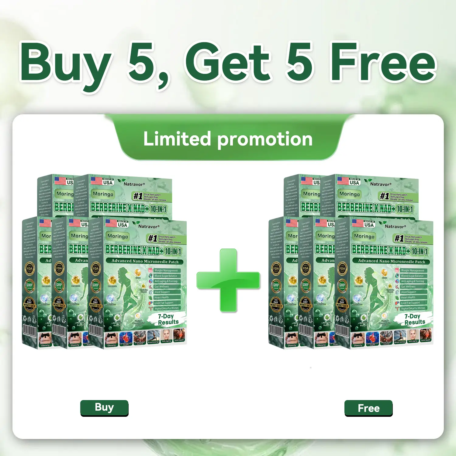 ๐๐๐ญ๐ซ๐๐ฏ๐จ๐ซยฎ Moringa & Berberine 4-in-1 Metabolic Nano Microneedle Patch - Image 13