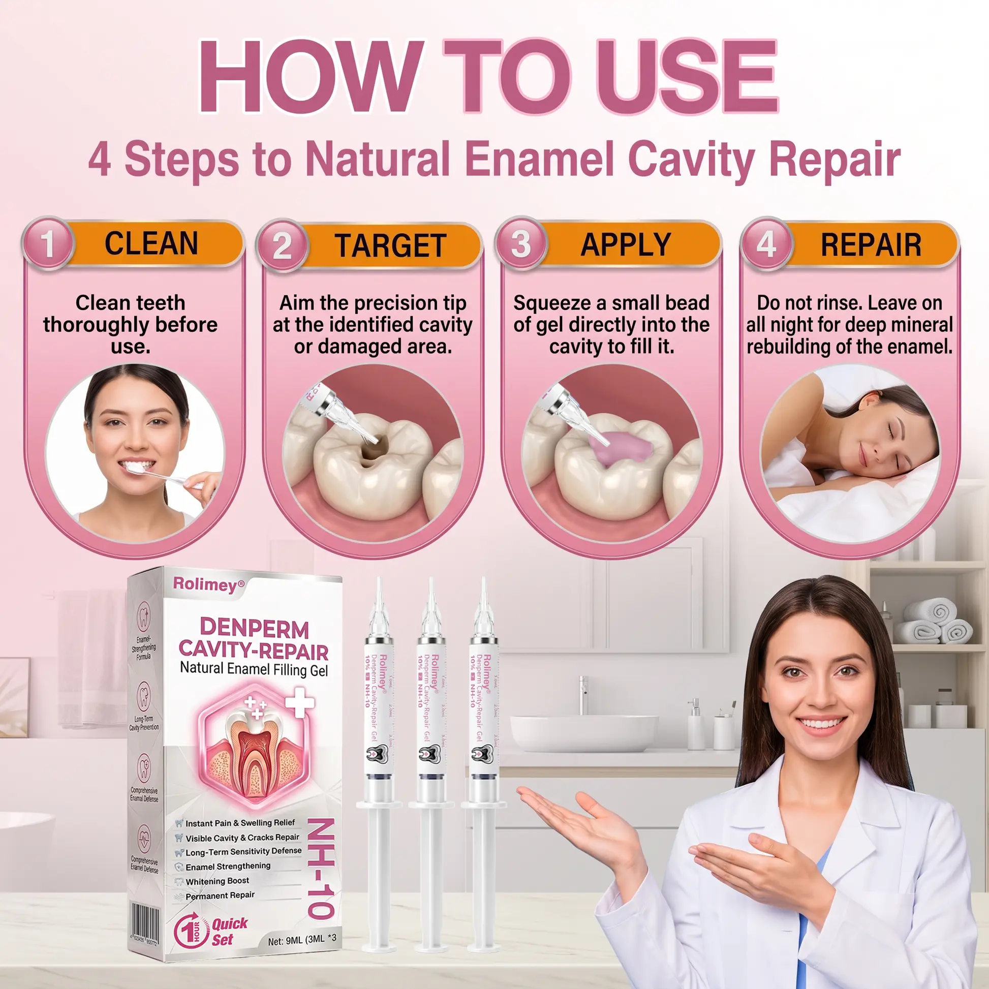 Tervence® Natural Enamel Restoration Gel for Cavity Repair - Image 11