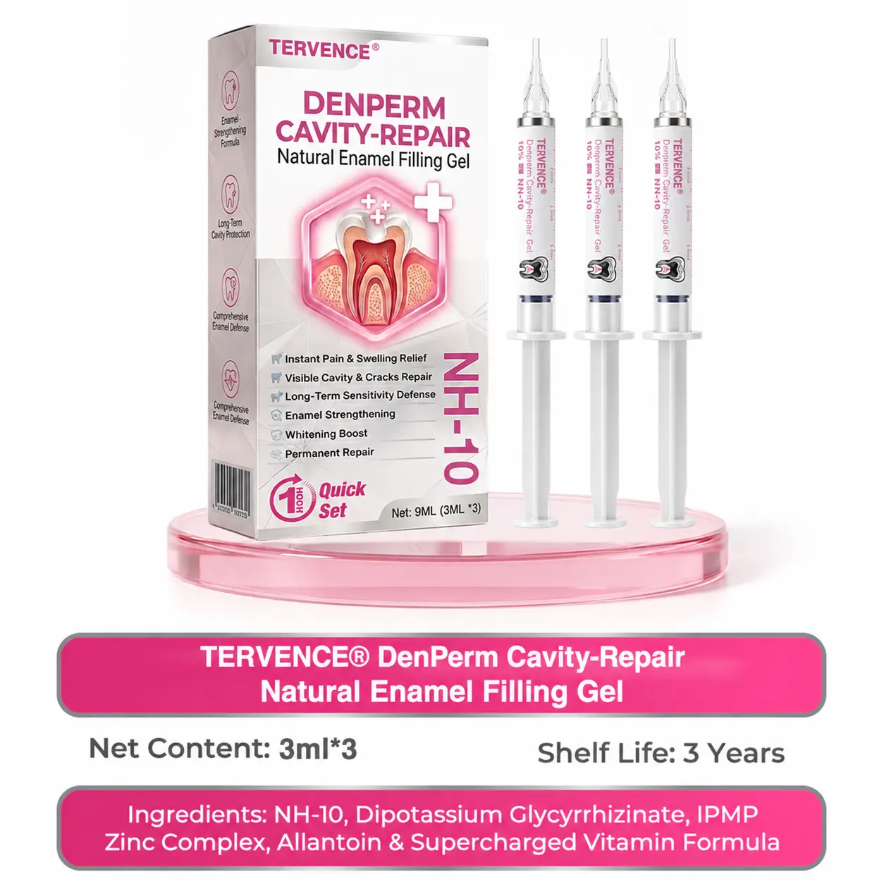 Tervence® Natural Enamel Restoration Gel for Cavity Repair - Image 15