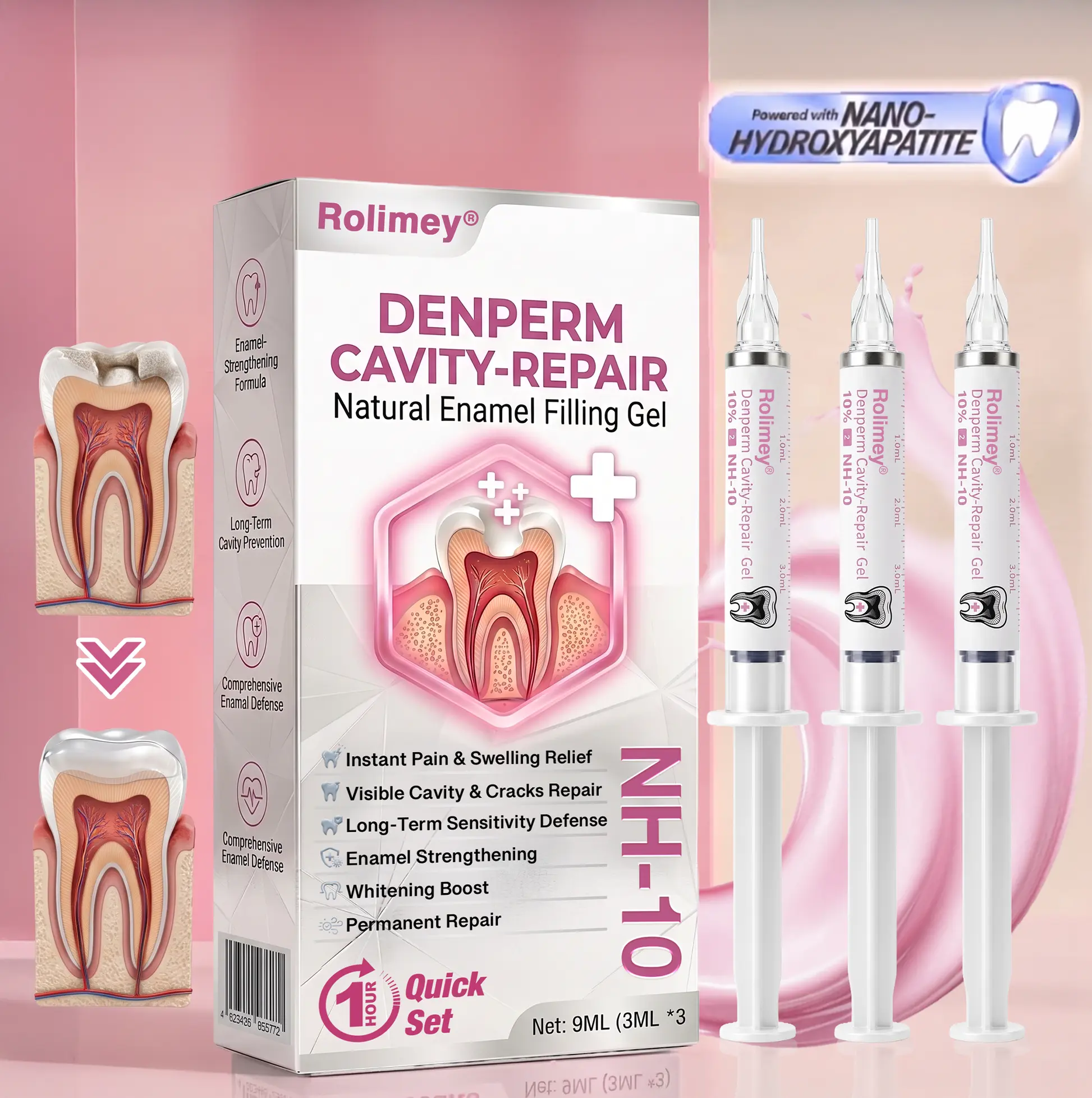 Tervence® Natural Enamel Restoration Gel for Cavity Repair - Image 2