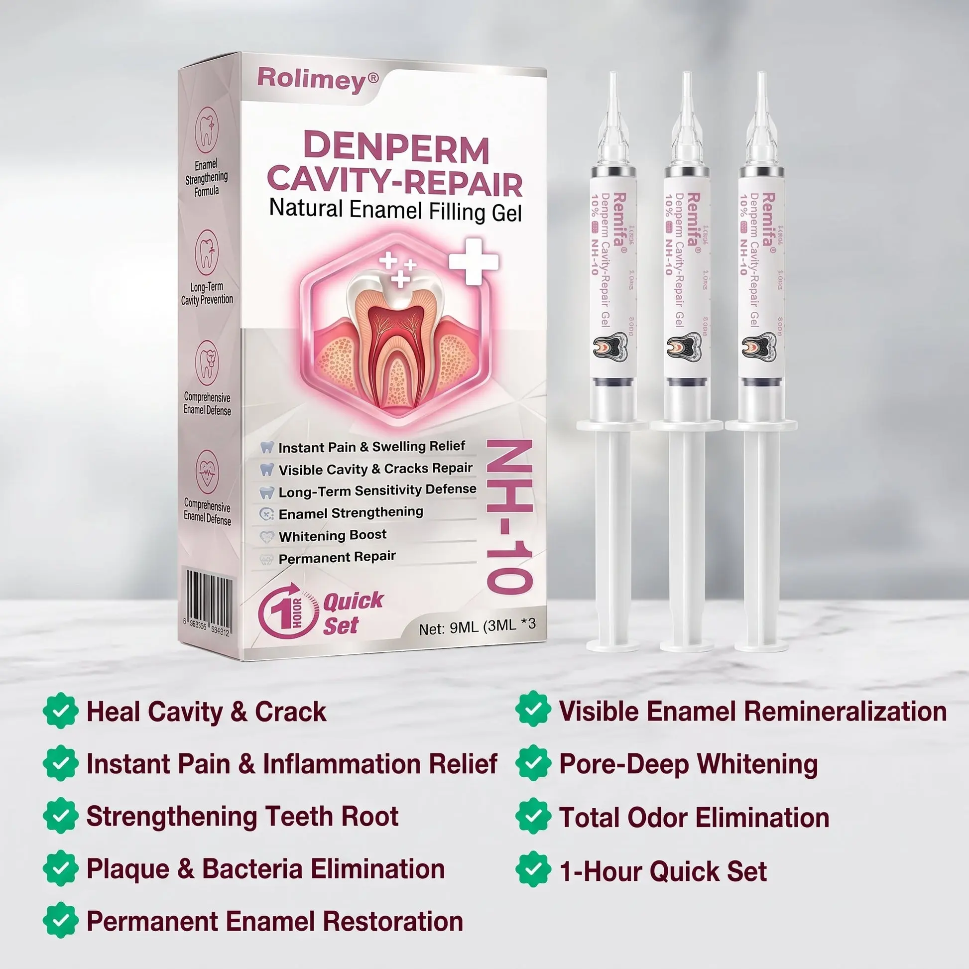 Tervence® Natural Enamel Restoration Gel for Cavity Repair - Image 6