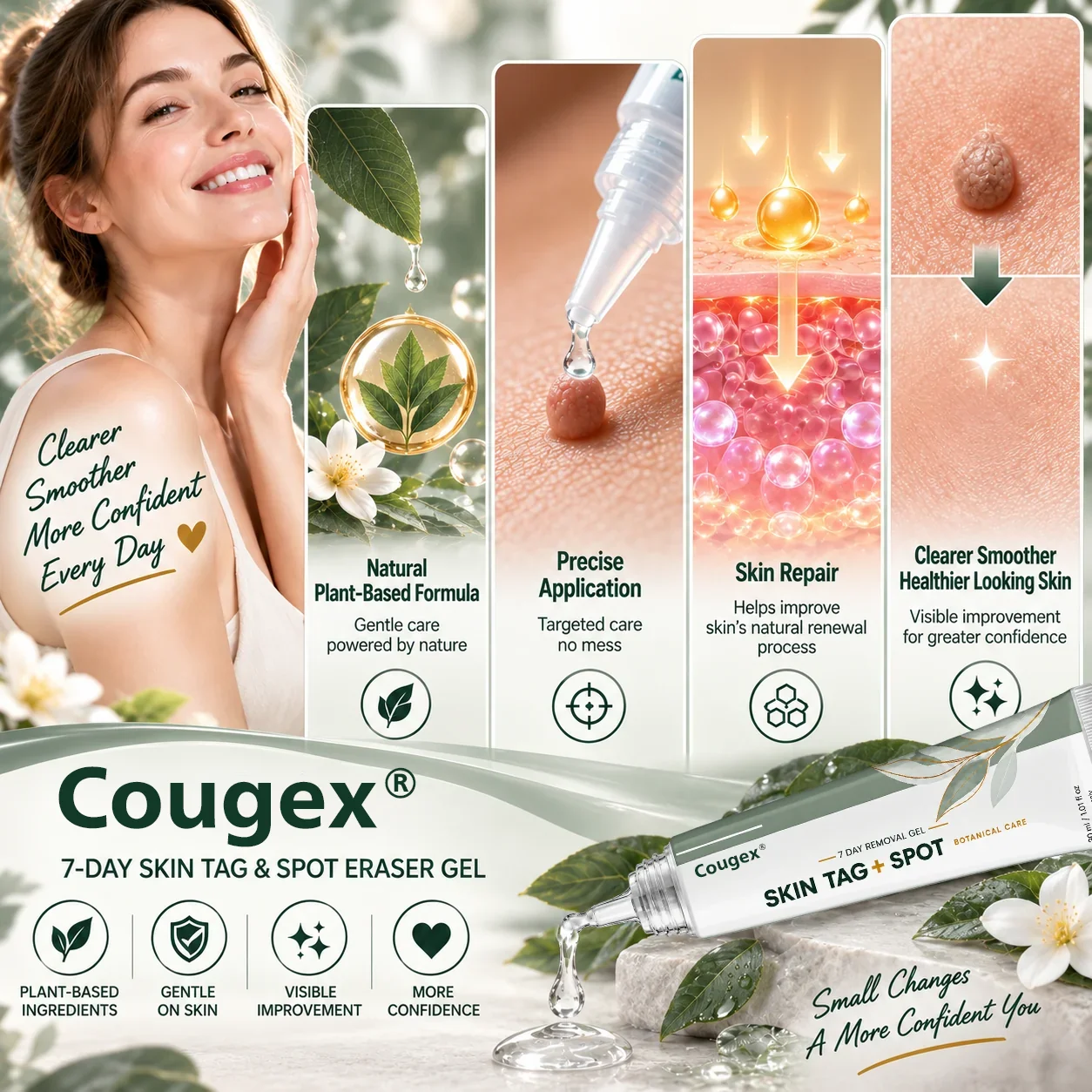 Cougex®7-Day Skin Tag & Spot Eraser Gel - Image 2
