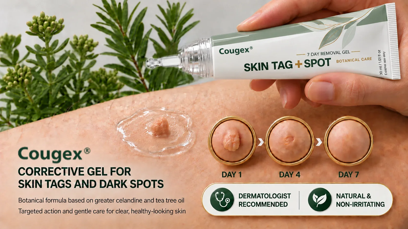 Cougex®7-Day Skin Tag & Spot Eraser Gel - Image 3