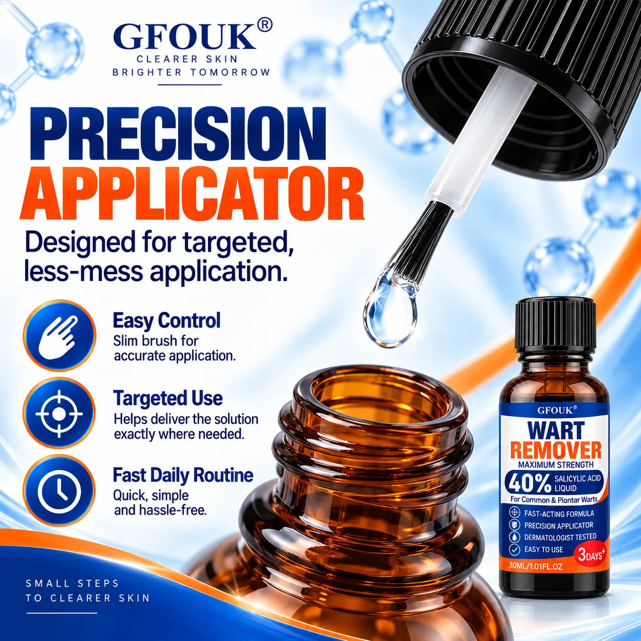 GFOUK®40% Salicylic Acid Wart Remover Liquid - Image 11